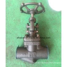 API602 geschmiedetem Kohlenstoffstahl A105 Gewinde Ende NPT Globe Valve